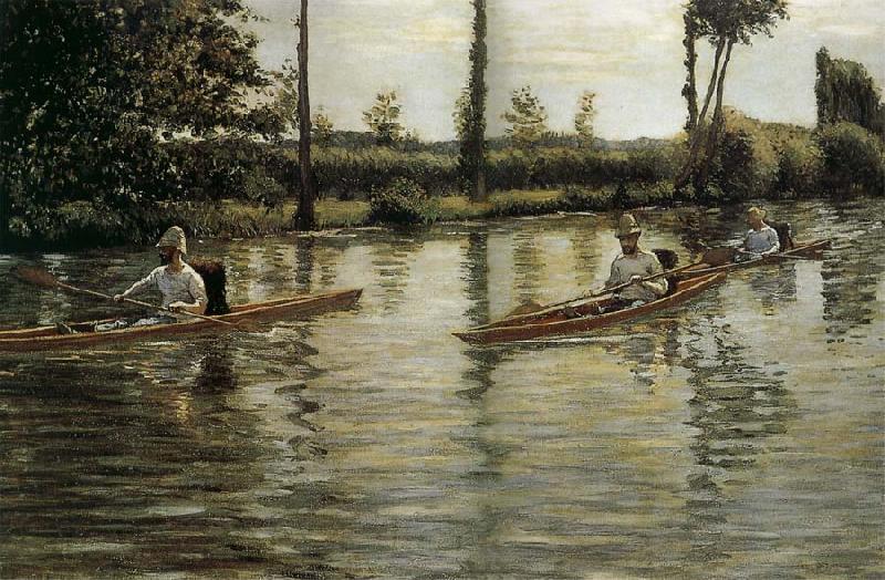 Gustave Caillebotte Racing boat
